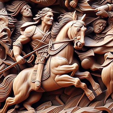 3D model Rhapsody in Drew Decisive Battle Grand Festival 3 (STL)